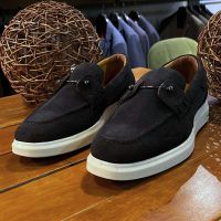 Loafer Teselli Uncle Camurça Marinho Air 91600