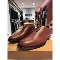 Sapato Social Oxford Wholecut Teselli Castanho 78503