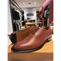 Sapato Social Oxford Wholecut Teselli Castanho 78503