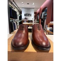 Sapato Social Oxford Wholecut Teselli Castanho 78503