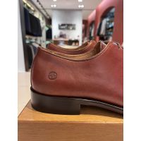 Sapato Social Oxford Wholecut Teselli Castanho 78503