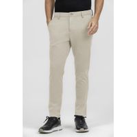 Calça em Malha Confort Slim K&J Areia CL24405