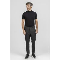 Calça em Malha Confort Slim K&J Chumbo CL24405
