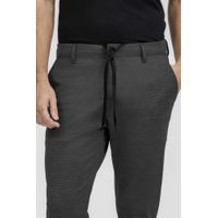 Calça em Malha Confort Slim K&J Chumbo CL24405