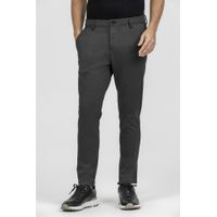 Calça em Malha Confort Slim K&J Chumbo CL24405