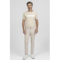 Calça em Sarja Five Pockets King e Joe Palha CL00109