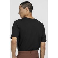 Camiseta Textura Confort K&J Preto CA24347