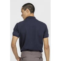 Camiseta Polo Piquet Suedine Egipicio K&J Marinho PO24516