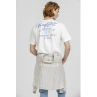 Camisa K&J M/L Casual Flamê Areia CS24243