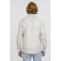 Camisa K&J M/L Casual Flamê Areia CS24243