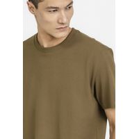 Camiseta King e Joe Textura Oversized Kaki CA24348