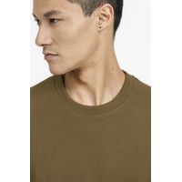 Camiseta King e Joe Textura Oversized Kaki CA24348