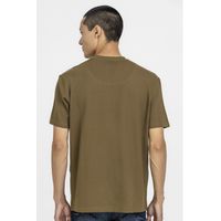 Camiseta King e Joe Textura Oversized Kaki CA24348