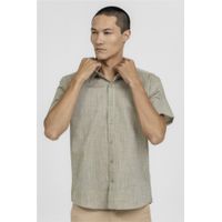 Camisa King e Joe M/C 100% Algodão Kaki CS00204