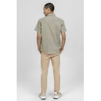 Camisa King e Joe M/C 100% Algodão Kaki CS00204