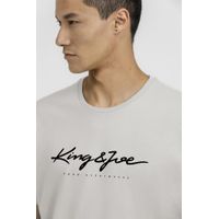 Camiseta King e Joe Flex Logomania Off White CA24005