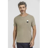 Camiseta King e Joe Estonada Balance Kaki CA245060
