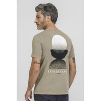 Camiseta King e Joe Estonada Balance Kaki CA245060