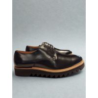 Sapato Derby Teselli Tractor Peack Cafanil Preto