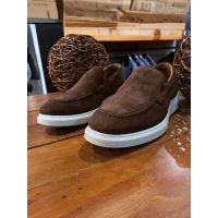 Loafer Teselli Mérida Camurça Marrom Air 91601