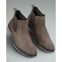 Bota Ferracini Chelsea Camurça Chocolate 9951
