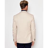 Blazer em Malha Cotton Resumo Areia 1873