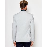 Blazer em Malha Cotton Resumo Cinza 1689