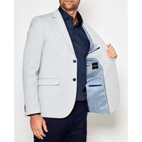 Blazer em Malha Cotton Resumo Cinza 1689