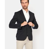 Blazer em Malha Cotton Resumo Preto 1689