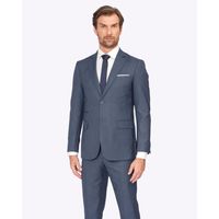 Traje Costume Teselli PV Com Elastano Fio Tinto Azul
