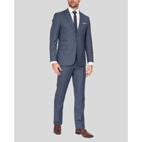 Traje Costume Teselli PV Com Elastano Fio Tinto Azul