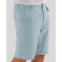Bermuda Casual King e Joe Slim Linho Azul BM00201