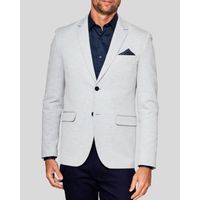 Blazer em Malha Cotton Resumo Cinza 1689