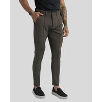Calça Alfaiataria Skinny OXN Ponto Roma Verde 250625