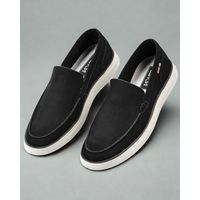 Mocassim Ferracini Prisma S/Gravata Preto 7271