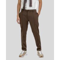 Calça Malha Western Ponto Roma K&J Marrom CL24417