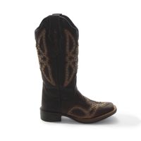 Bota Feminina Texana Tucson - Fóssil Café - Solado Flor 