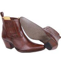 Bota Feminina Tucson - Couro Firenze Café - Solado P51 Liso Café