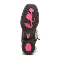 Bota Feminina Texana Tucson - Couro Firenze Café - Solado Flor 
