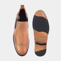 Botina Chelsea Brogue Whisky