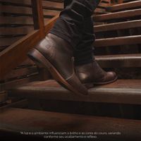 Bota Masculina London Conhaque