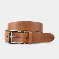Cinto Couro Whisky Fivela Cromo