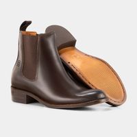 Bota feminina Chelsea Duquesa Conhaque