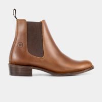 Bota feminina Chelsea Duquesa Caramelo