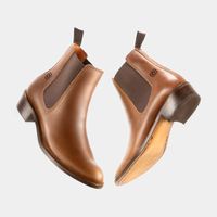 Bota feminina Chelsea Duquesa Caramelo
