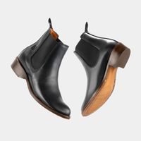Bota feminina Chelsea Duquesa Preta
