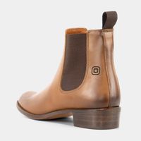Bota feminina Chelsea Duquesa Whisky