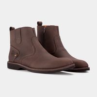 Bota Masculina Amber Fóssil Café