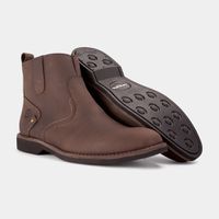 Bota Masculina Amber Fóssil Café