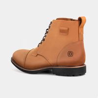Coturno em couro premium Maverick Amarelo Selvagem